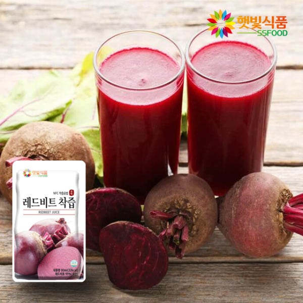 제주 레드 비트즙 NFC 저온착즙 30팩 비트 쥬스 주스 원액