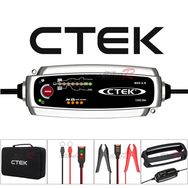 씨텍 MXS 5.0 12V 배터리 충전기 세트 5종 CTEK 자동차 오토바이 5년보증