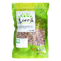 두레생협 국산 유기농 삼색미 (흑미+홍미+녹미) 1kg