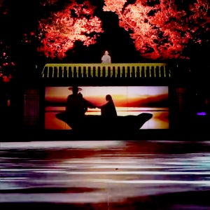 프로젝션 맵핑 야외 공연장 제작 및 연출 미디어 파사드 LED