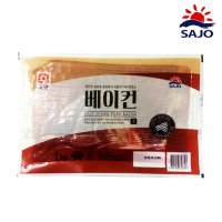 사조 베이컨 슬림 슬라이스 1kg 뭉치 파지베이컨 볶음밥 요리베이컨 식자재