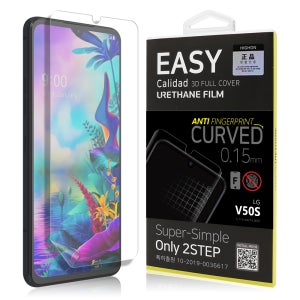 LG V50S 씽큐 풀커버 지문방지 이지우레탄 액정보호필름 1매 LM-V510N