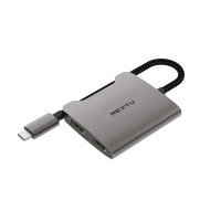 NEXT-2271TCH USB C to 4K HDMI 듀얼 트리플 모니터 확장 컨버터