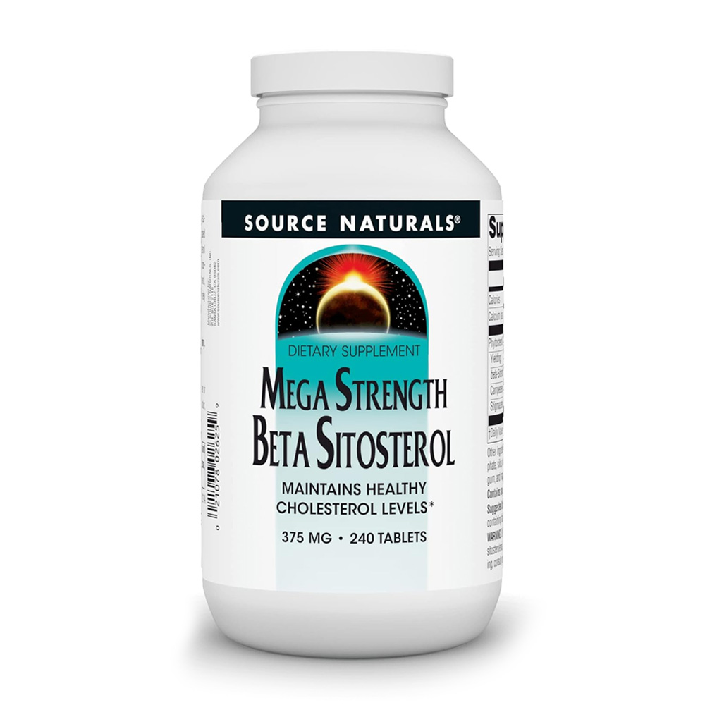 소스내추럴스 메가스트렝스 <b>베타 시토스테롤</b> 375mg 240정