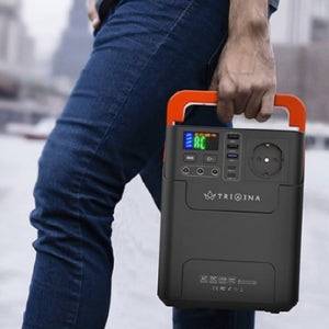 TRIAINA 캠핑용 보조배터리 휴대용 파워뱅크 차박 낚시 가정비상용 대용량 220V