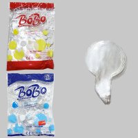 PVC 보보풍선 투명 꽃재료 BOBO 버블벌룬 10인치