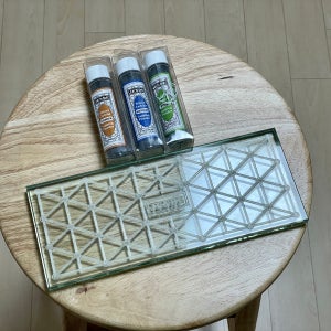 젠드 글래스 래핑 플레이트 - 멘나오시 평탄화 평잡이 숫돌 금강사 유리