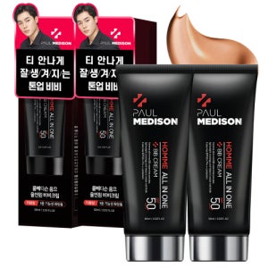 폴메디슨 옴므 올인원 비비크림 2개 : 60ml 톤업크림/선크림/비비크림추천