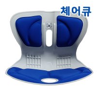 체어큐 바른자세 교정의자 블루