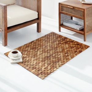 KOMATO 원목롤매트 티크 60x90