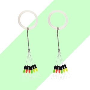 키우라 찌멈춤고무 이중 찌스토퍼 중층 내림낚시 채비