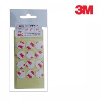 3M 다용도 양면테이프 원형 15mm 36개입