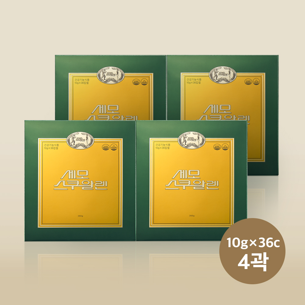 <b>세모</b>스쿠알렌 10g 36캡슐 4곽