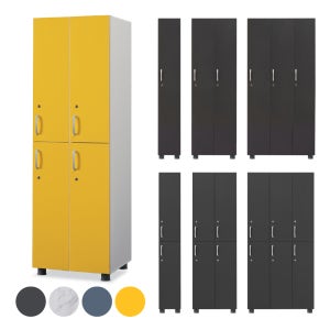 디셀 락커장(1인용/2인용3/인용/4인용/6인용) 목재 캐비넷 사무실 헬스장 미용실 목욕탕 옷장 관물대 락카룸 캐비넷 상하락커장