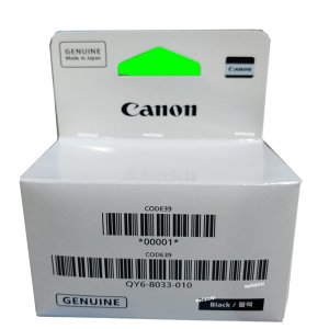 캐논 PIXMA G7091 G7092 프린터 무한 잉크/용 정품 검정 헤드 카트리지 QY6-8033