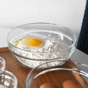 강화유리 플록스 요리 유리볼 글라스볼 믹싱볼 26cm