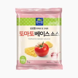 면사랑 토마토베이스 소스 1kg 10개 토마토소스