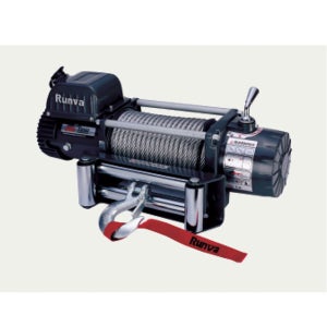 와이어 윈치 자동차 전동 윈치 크레인 런바 DC 12V 오프로드 견인 RKEX-12500U