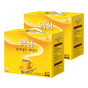 맥심 모카골드 커피믹스 400T x2개
