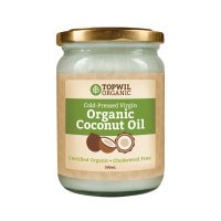 TOPWIL ORGANIC 유기농 버진 코코넛 비정제 오일 500ml