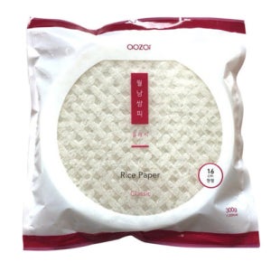 아오자이 베트남 라이스페이퍼 원형 16cm 월남쌈 300g