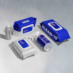 [구독] KLEAN-19 에탄올 75% 살균 소독티슈 알콜 티슈 차량용 스프레이 5개