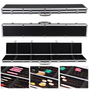 가방몰 FDD004B 97x15x7cm 낚시찌케이스 민물 바다 알루미늄찌통 찌고정틀있음