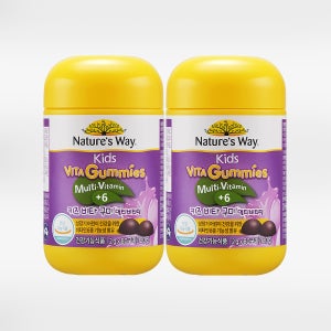 네이처스웨이 키즈 멀티 비타민 비타구미 멀티구미 어린이 미네랄 60구미, 2개