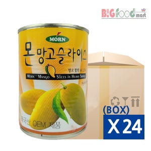 몬 망고 슬라이스 565g X 24개 (BOX)