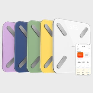 앳플리 T8 정확한 몸무게 저울 더블스마트인 바디체중계 체지방 가정용 전자 기계