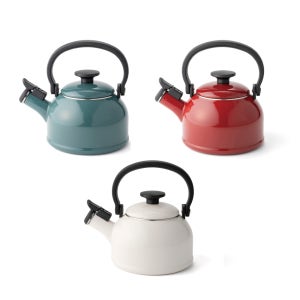 에지리 법랑 주전자 법랑 휘슬 주전자 1.6L 2.1L (3color)