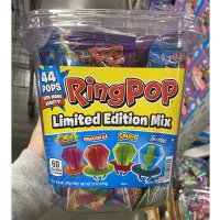 링팝 캔디 한정판 보석반지 사탕 미국 Ring Pop Candy 44개 믹스세트