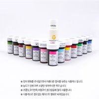 윌튼 식용색소 15컬러 28g 마카롱색소 만들기