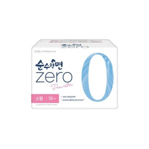 깨끗한나라 순수한면 제로 울트라 소형 18P 생리대