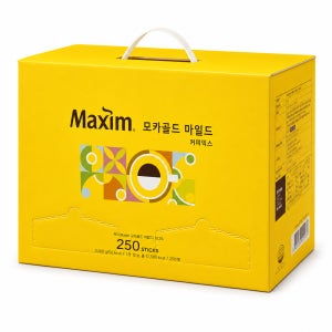 맥심 선물세트 모카 골드 마일드 커피믹스(선물용), 250개입, 1개