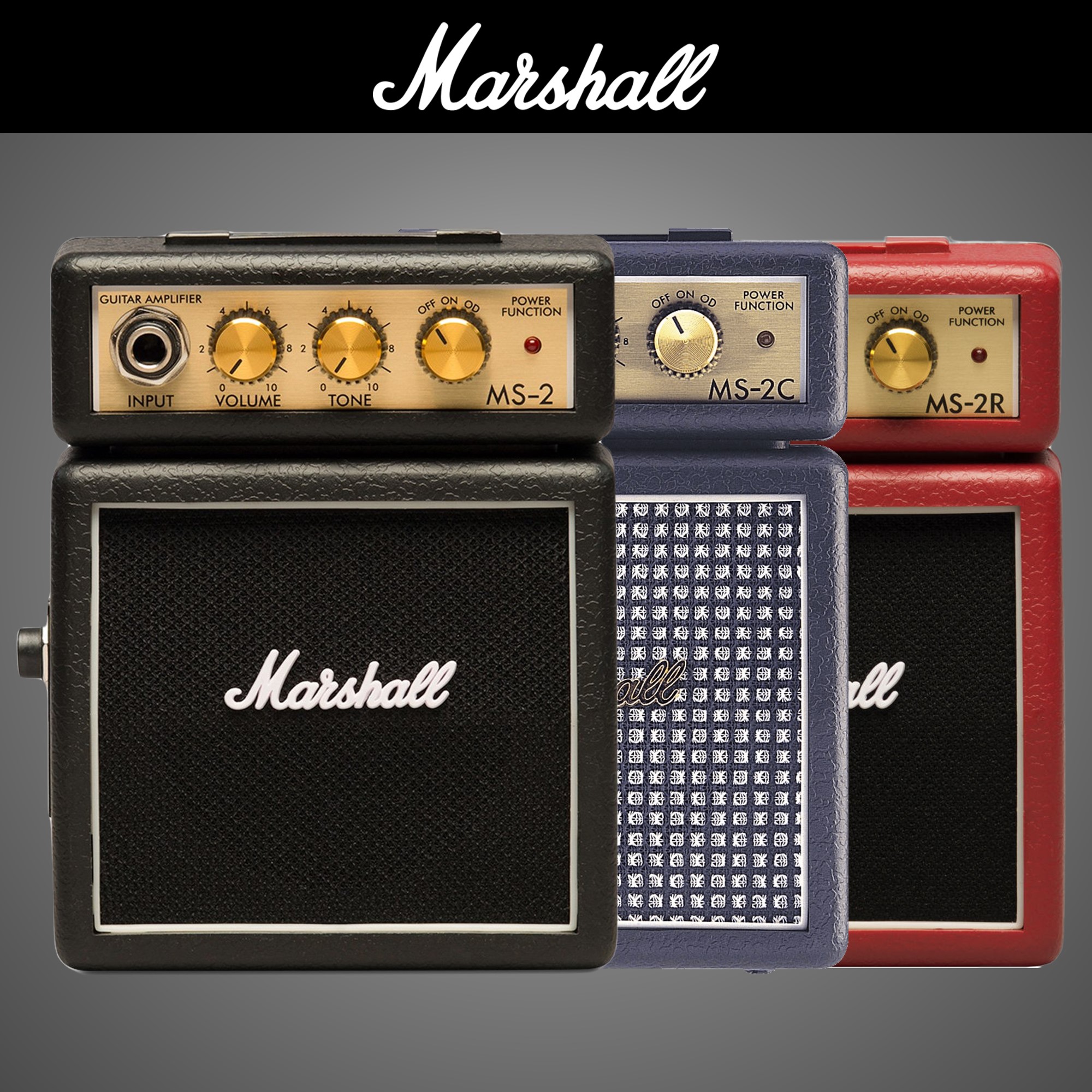Marshall 마샬 미니앰프 MS2 Marshall MS-2 Mini Amp 일렉기타미니앰프 정식수입
