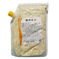 바로푸드 랜치드레싱 소스 1kg 렌치드레싱 샌드위치 햄버거