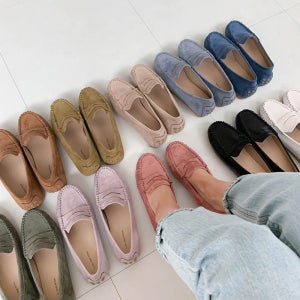 베이직 페니로퍼 드라이빙슈즈 여성로퍼