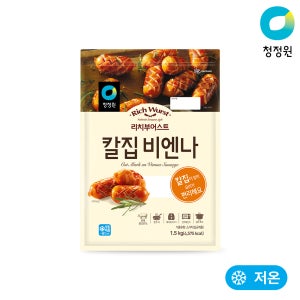 청정원 리치부어스트 칼집 비엔나, 1.5kg, 1개