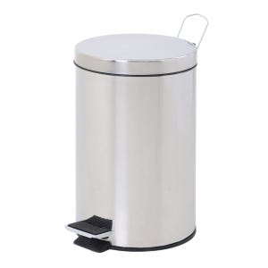 스텐 페달 휴지통 무소음 내통 심플한 스테인레스 쓰레기통