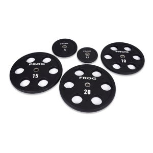 경량 6홀 폴리원판 바벨 홀지름 30mm 105kg