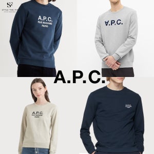 아페쎄 맨투맨 티셔츠 남녀공용 여성용