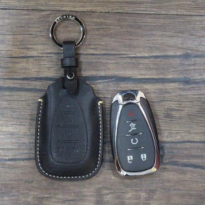 [에첼소/eccelso] 쉐보레 트래버스 가죽 스마트 키케이스