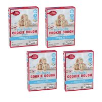 Betty Crocker 쿠키도우 바이츠 Birthday Cake 브라우니믹스 345g x4팩