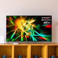 더함 스마트 50인치 TV LED 안드로이드 4K 1등급 중소기업 VA 티비