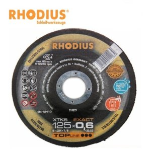 로디우스 5인치 XTK6 얇은 초박형 0.6T 절단석