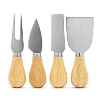 Bastex 뱀부 핸들 치즈나이프 4종 세트 4 Piece Cheese Knife Set