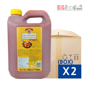수리 타이 쓰리라차 칠리소스 5L X 2개 (BOX)