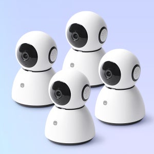 헤이홈 홈cctv PRO 4채널 멀티뷰패키지 아기 홈캠 펫캠 강아지 cctv 카메라