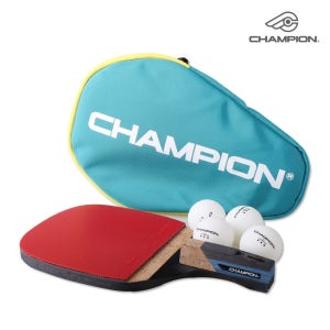 참피온 탁구라켓, 펜홀더 프리미엄 P + 가방,공 제공